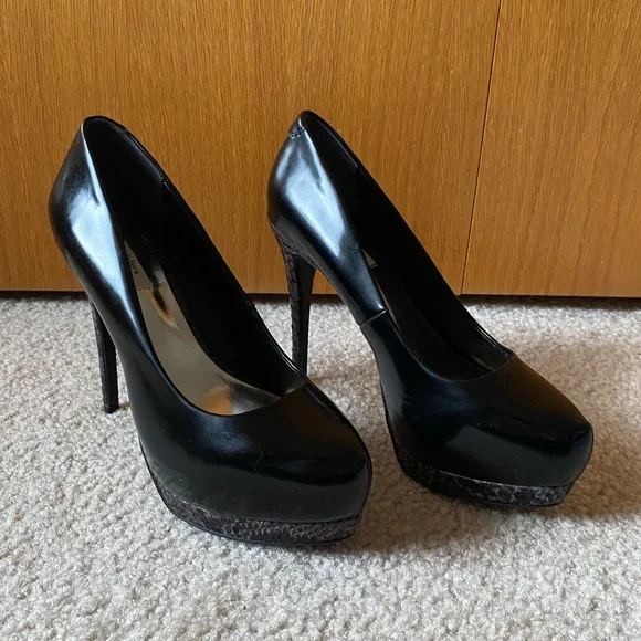 New Simply Vera Melrose platform pumps Sz 7.5 - Picture 1 of 5